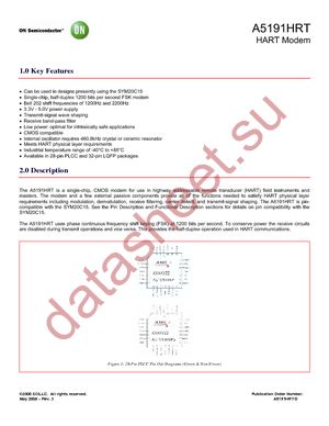 A5191HRTLG-XTD datasheet  